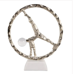 Soltsy Acrobat Man With Base 14"