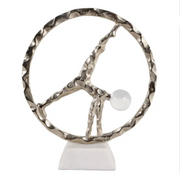 Soltsy Acrobat Man With Base 14"