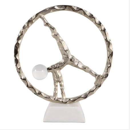 Soltsy Acrobat Man With Base 14"