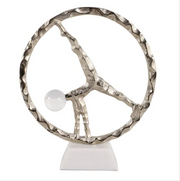 Soltsy Acrobat Man With Base 14"