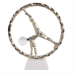 Soltsy Acrobat Man With Base 14"