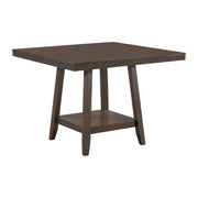 Seneca 9PC Counter Height Dining Set in Brown Table and Eight Chairs