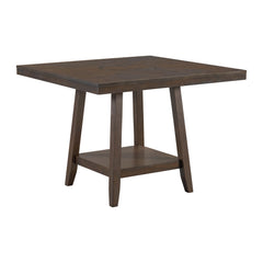 Seneca 9PC Counter Height Dining Set in Brown Table and Eight Chairs