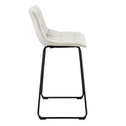 Seth ( QSD6099-5B) 30" Linen White Bar Stool (2 Per Carton)