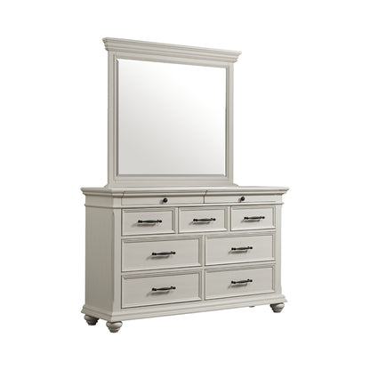 Slater 9-Drawer Dresser With Mirror