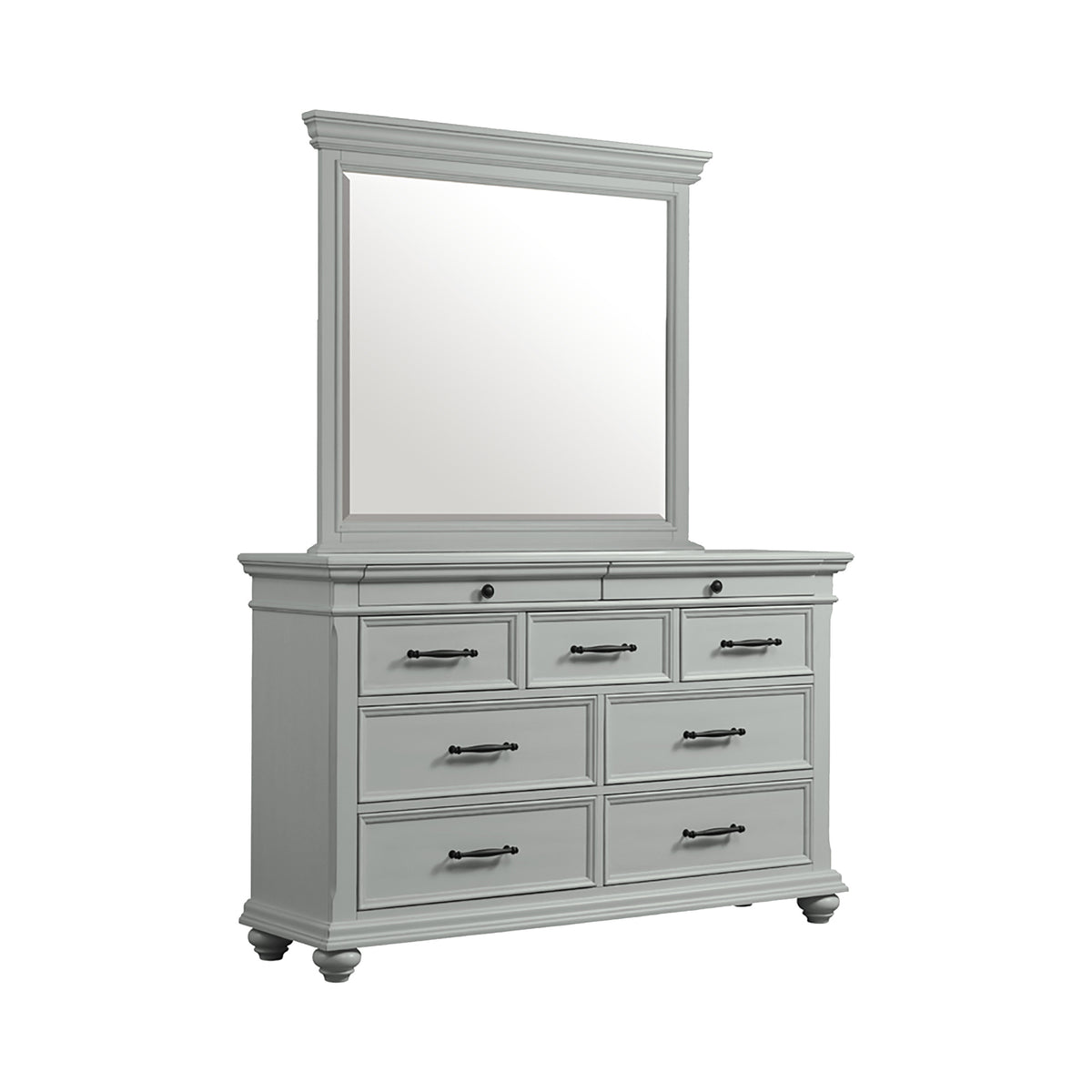 Slater 9-Drawer Dressser With Mirror