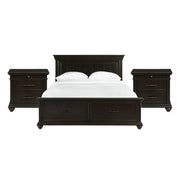 Slater King Platform Storage 3PC Bedroom Set with 2 Nightstands