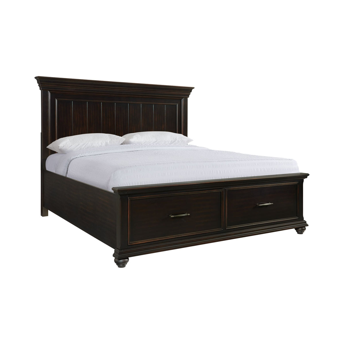 Slater King Platform Storage 5Pc Bedroom Set Black