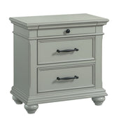 Slater Nightstand W/Usb Grey
