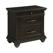 Slater Nightstand W/Usb Black