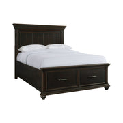 Slater Queen Platform Storage 3Pc Bedroom Set Black
