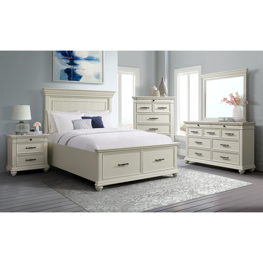 Slater Queen Platform Storage 5PC Bedroom Set