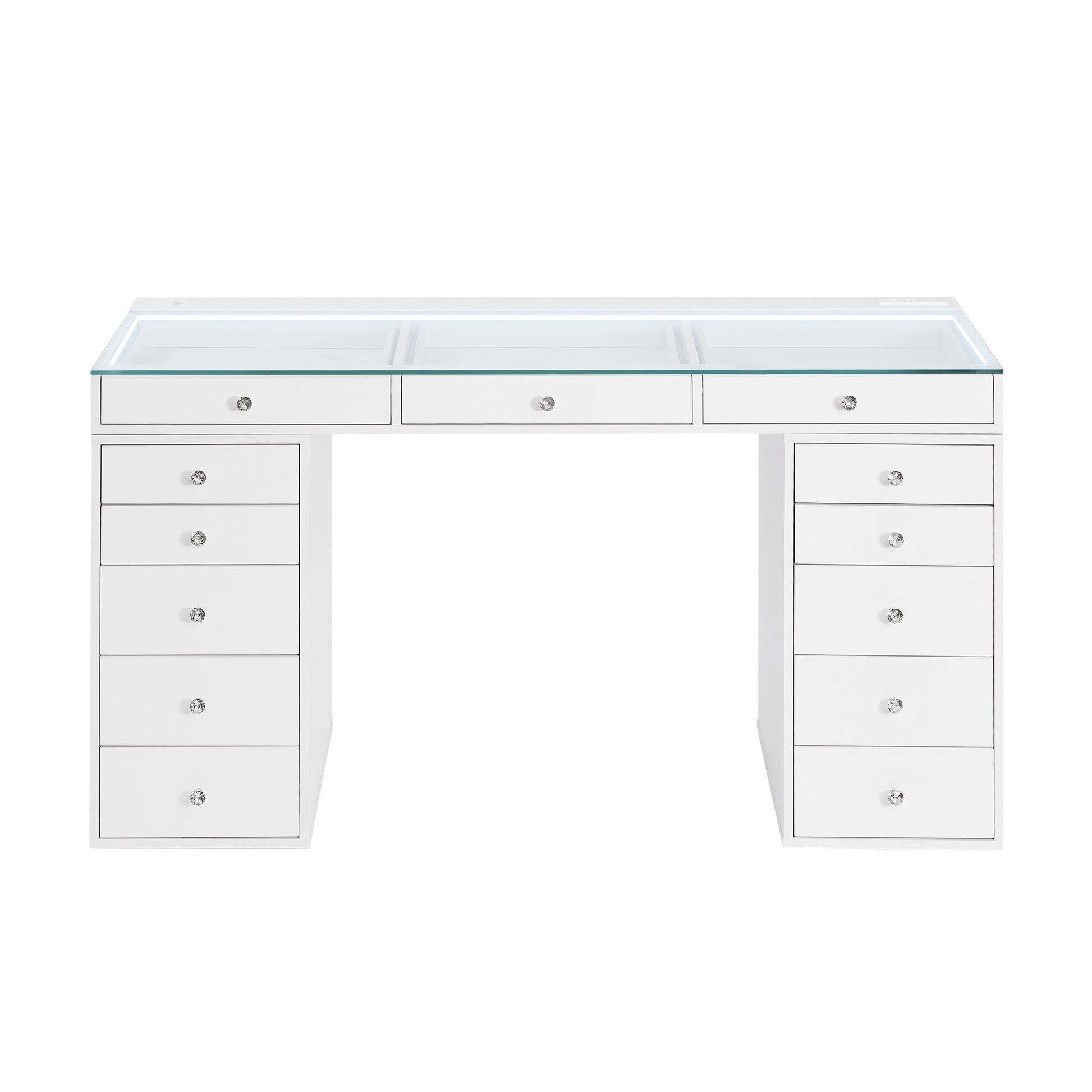 SlayStation® Lumina Pro 2.0 Vanity Table w/ LED Light