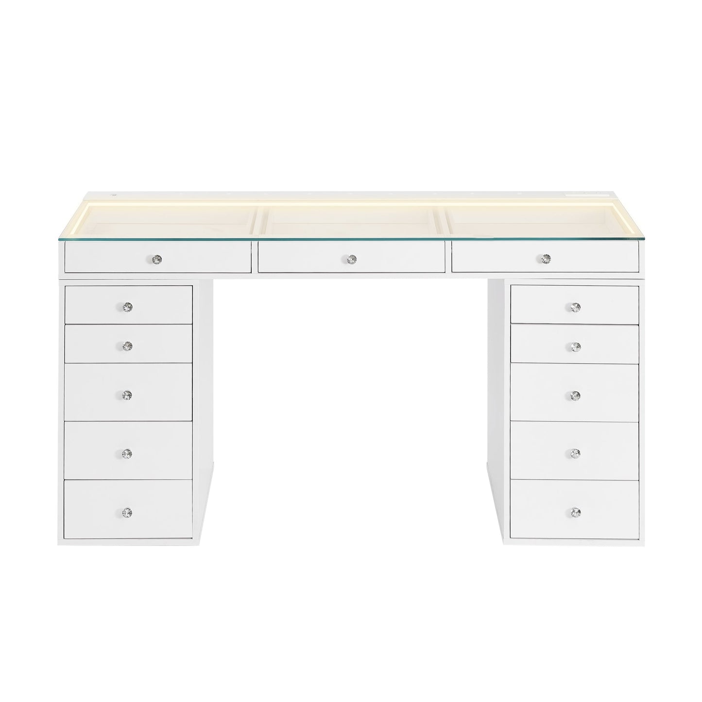SlayStation® Lumina Pro 2.0 Vanity Table w/ LED Light