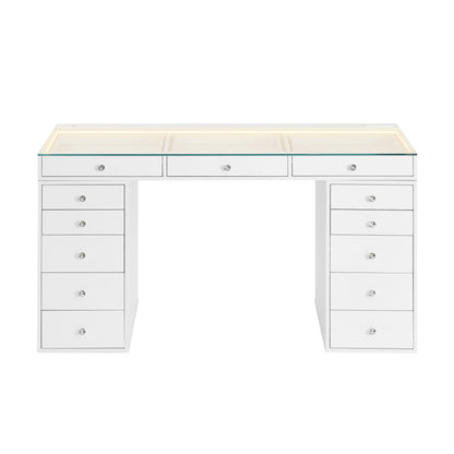 SlayStation® Lumina Pro 2.0 Vanity Table w/ LED Light