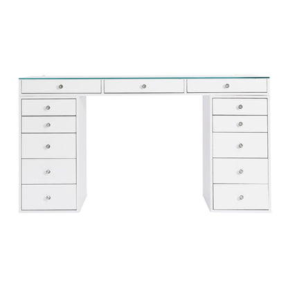 SlayStation® Lumina Pro 2.0 Vanity Table w/ LED Light