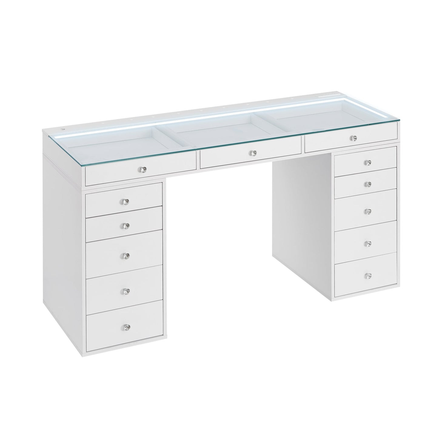 SlayStation® Lumina Pro 2.0 Vanity Table w/ LED Light