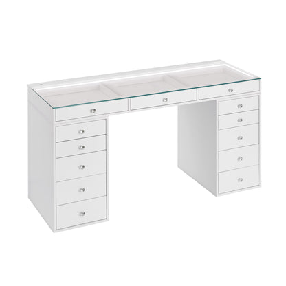 SlayStation® Lumina Pro 2.0 Vanity Table w/ LED Light