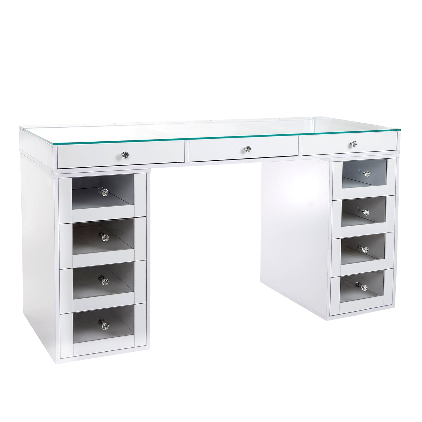 SlayStation 2.0 Glass Tabletop and 4 Drawer Units Bundle