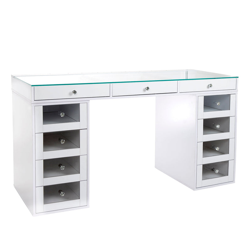 SlayStation 2.0 Glass Tabletop and 4 Drawer Units Bundle