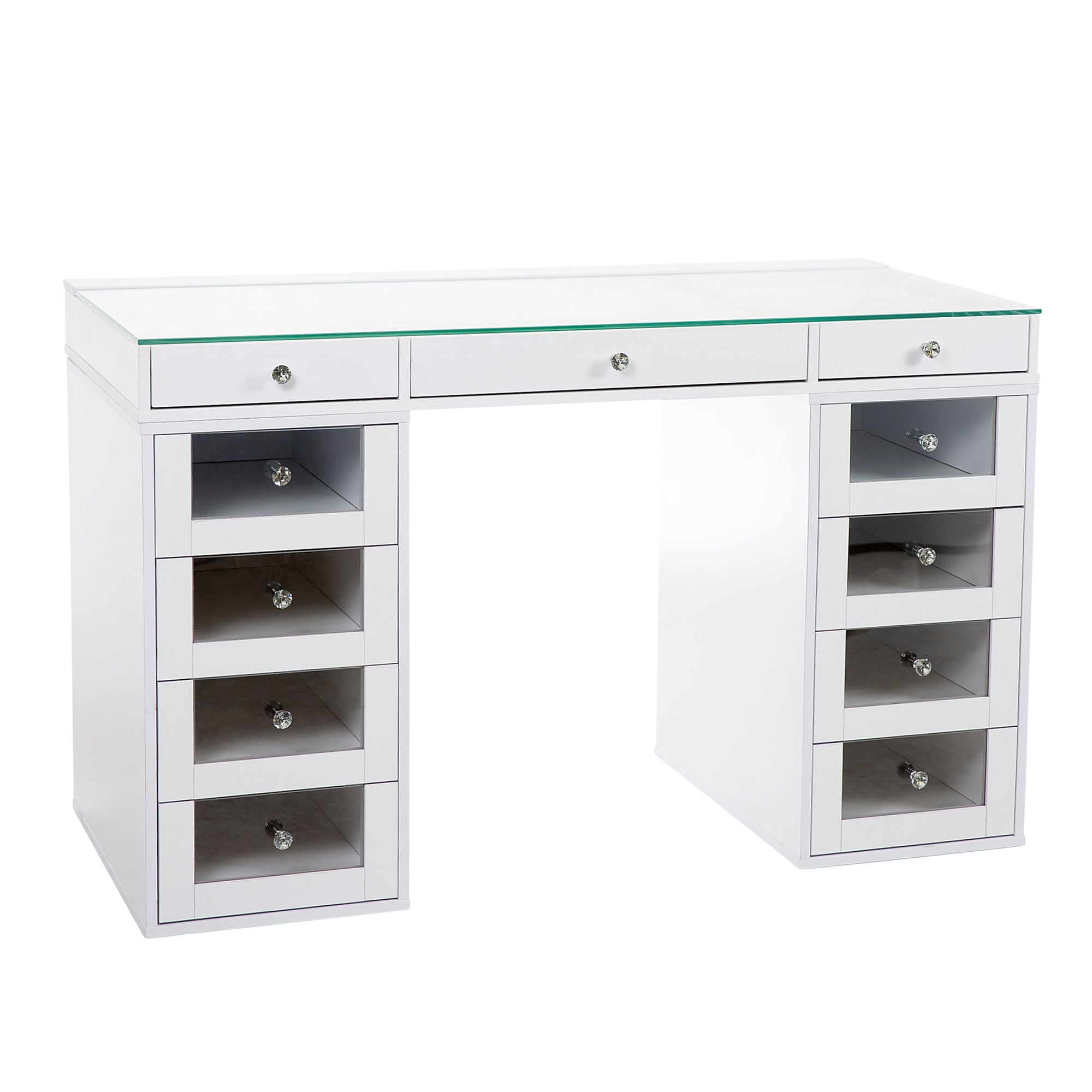 SlayStation 2.0 Glass Tabletop and 4 Drawer Units Bundle