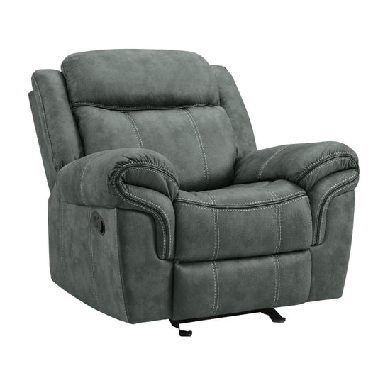 Sorrento Glider Recliner in FB367 Charcoal