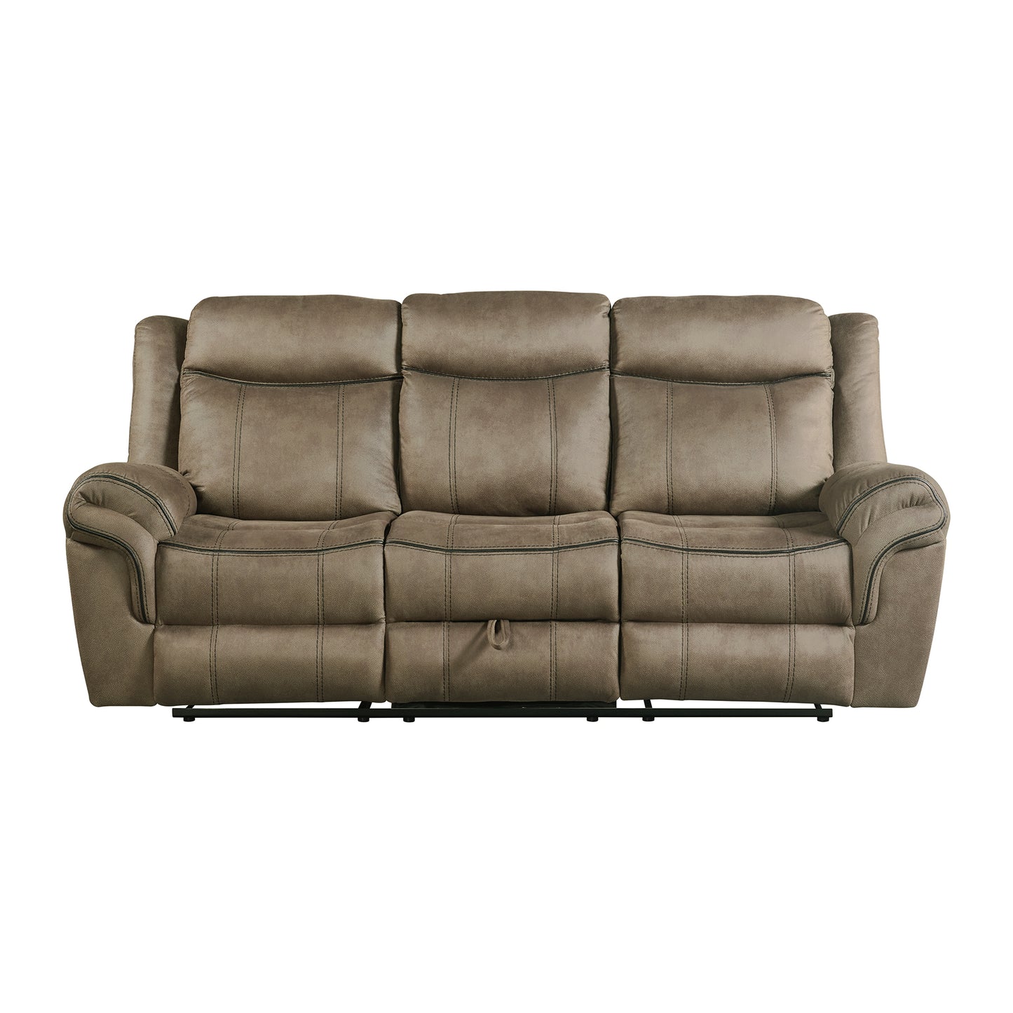Sorrento Motion Sofa with Dropdown in T101 Brown