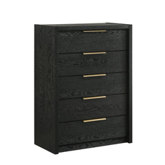 South Bend Queen 5PC Bedroom Set in Black