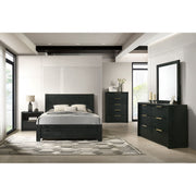 South Bend Queen 5PC Bedroom Set in Black