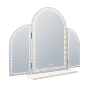 Stage Lite Arch Trifold Vanity Mirror