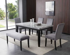 Napoli 64-inch Marble Dining Table