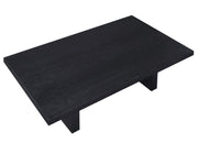 Aubrey 48″ Coffee Table in Black Finish