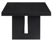Aubrey 48″ Coffee Table in Black Finish