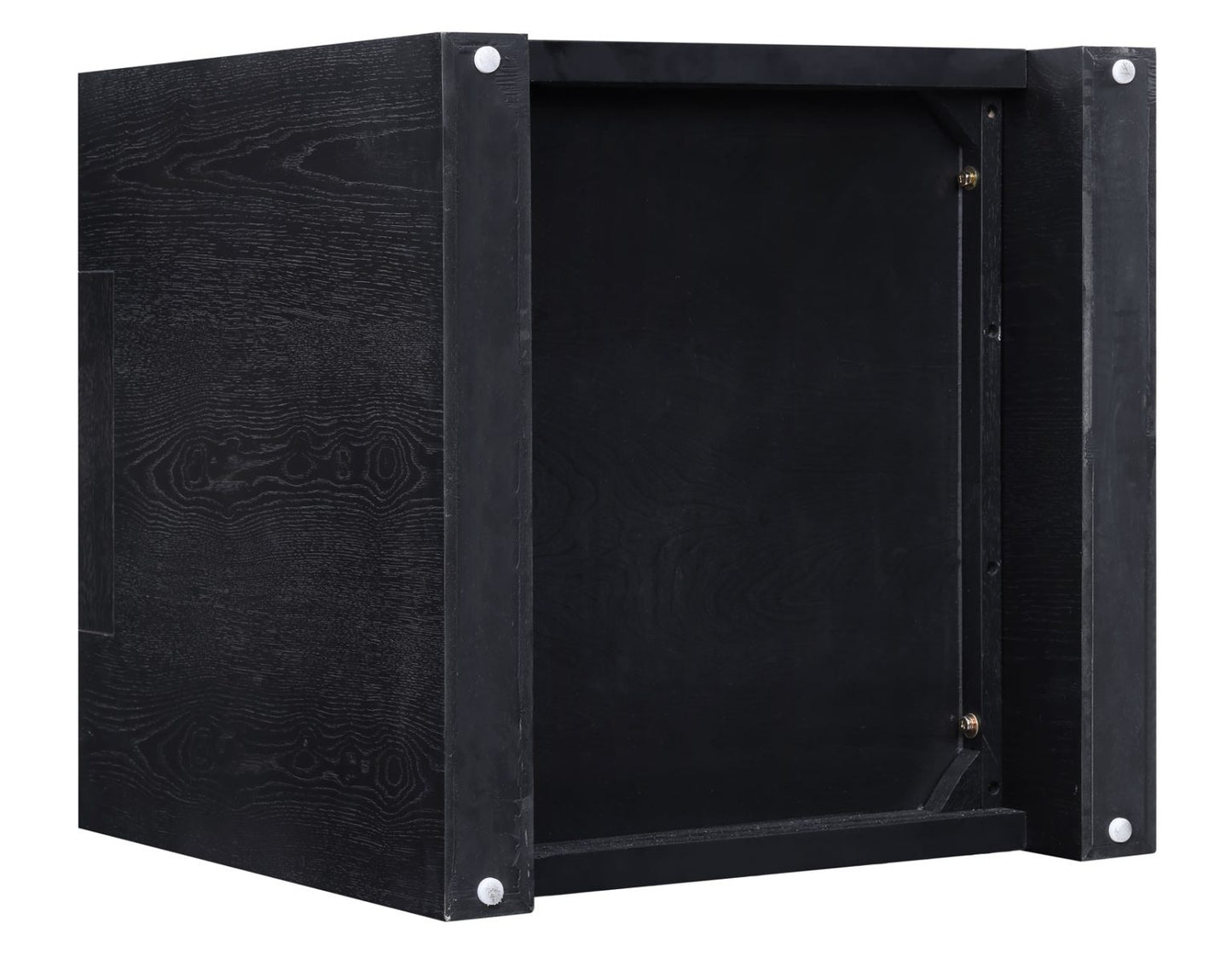 Mesa auxiliar Aubrey, acabado negro 