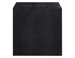 Aubrey End Table in Black Finish