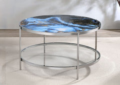 Mesa de cóctel con tapa reversible Averie
