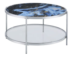 Mesa de cóctel con tapa reversible Averie