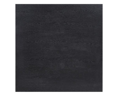 Mesa de cóctel Canyon con ruedas, color negro 