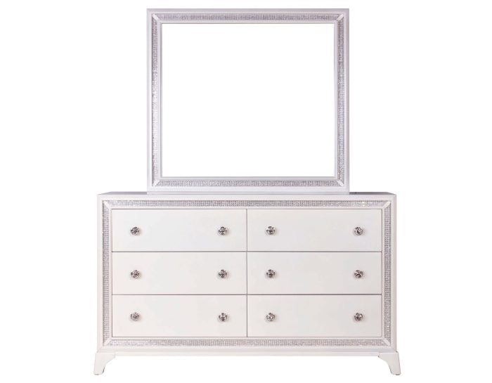 Cassie Illuminating Queen 4PC Bedroom Set