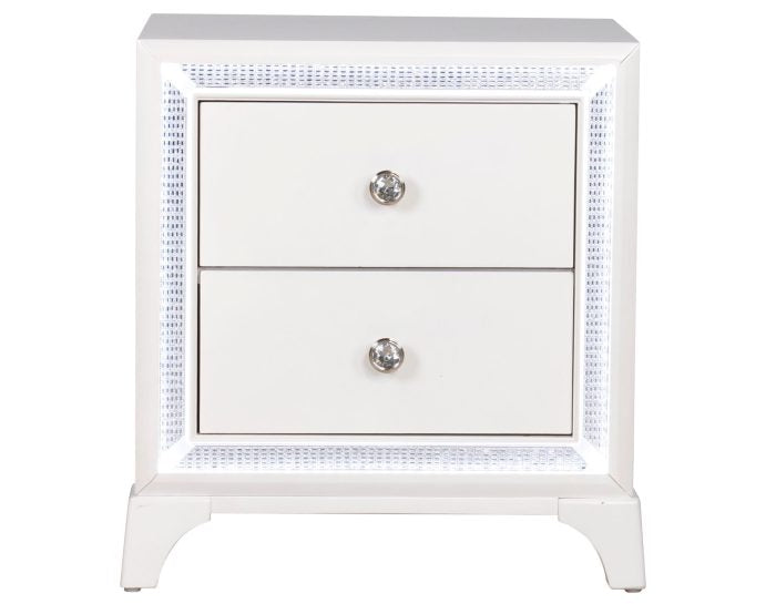 Cassie Illuminating Queen 4PC Bedroom Set