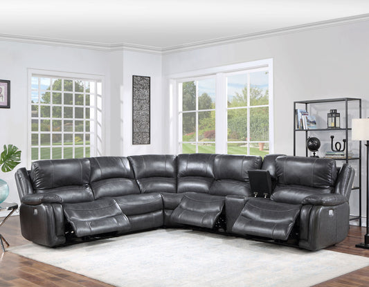 Denver Dual-Power 6-Piece Sectional