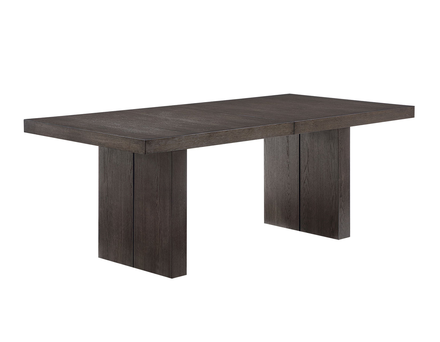 Mesa de comedor Evan de 78 a 96 pulgadas con hojas de 18 pulgadas 