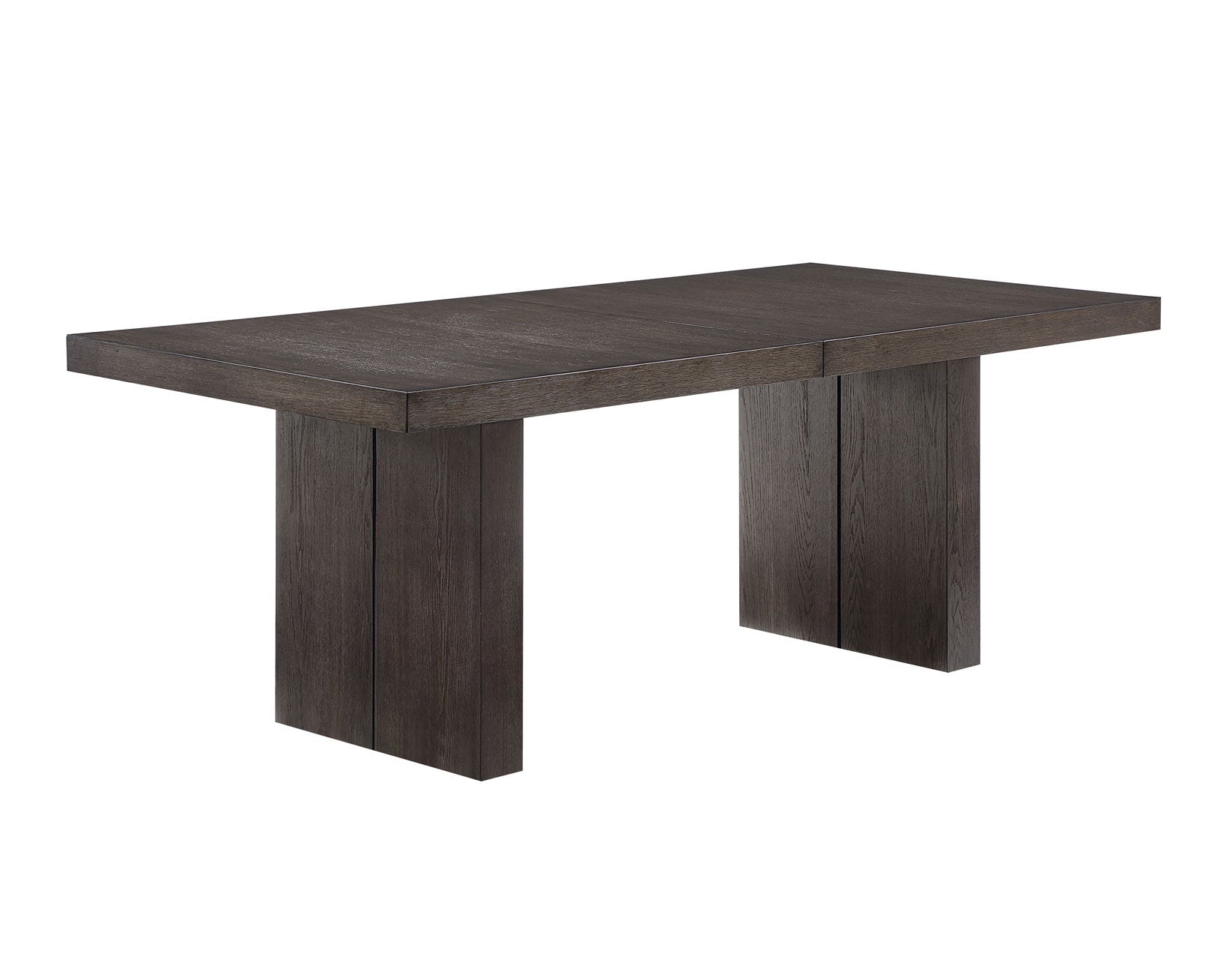 Mesa de comedor Evan de 78 a 96 pulgadas con hojas de 18 pulgadas 