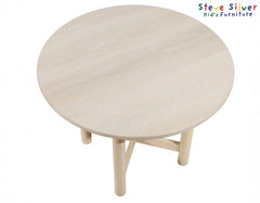 Juego de comedor redondo Amy de 5 piezas de imitación de mármol de 48 pulgadas 