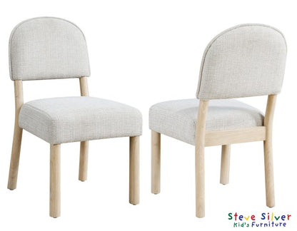 Juego de comedor redondo Amy de 5 piezas de imitación de mármol de 48 pulgadas 