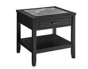 Mesa auxiliar de piedra sinterizada Garvine 