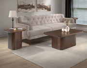 Mesa de centro de madera maciza Hunter de 48″