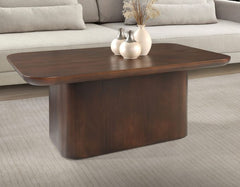 Mesa de centro de madera maciza Hunter de 48″
