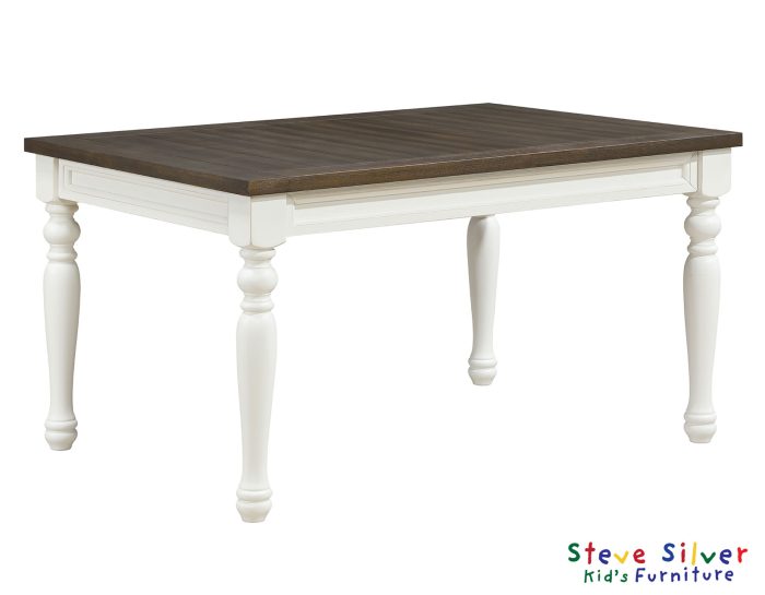 Joanna Kids Dining Table Ivory & Mocha Finish