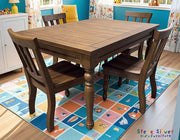 Joanna Kids 5-Piece Dining Set Mocha Finish